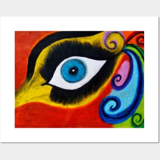 Krishna Eye Posters and Art